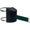 Tensabarrier Retractable Belt Barrier, Green, 24 ft Length, Black 897-24-C-33-NO-G6X-A - alternate 1
