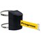 Tensabarrier Belt Barrier, Black, Belt Color Yellow 897-24-C-33-NO-YCX-A - alternate 1