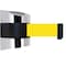 Tensabarrier Belt Barrier, Chrome, Belt Color Yellow 897-30-S-1P-NO-Y5X-C - alternate 1