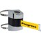 Tensabarrier Belt Barrier, Chrome, Belt Color Yellow 897-30-C-1P-NO-YCX-A - alternate 1