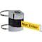 Tensabarrier Belt Barrier, Chrome, Belt Color Yellow 897-30-C-1P-NO-YAX-A - alternate 1