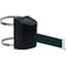Tensabarrier Belt Barrier, Black, Belt Color Green 897-30-C-33-NO-G6X-A - alternate 1