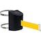 Tensabarrier Belt Barrier, Black, Belt Color Yellow 897-30-C-33-NO-Y5X-A - alternate 1