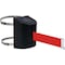 Tensabarrier Belt Barrier, Black, Belt Color Red 897-30-C-33-NO-R5X-A - alternate 1