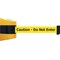 Tensabarrier Belt Barrier, Yellow, Belt Color Yellow 897-30-S-35-NO-YAX-C - alternate 1