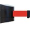 Tensabarrier Belt Barrier, Black, Belt Color Red 897-30-S-33-NO-R5X-C - alternate 1
