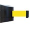 Tensabarrier Belt Barrier, Black, Belt Color Yellow 897-30-S-33-NO-Y5X-C - alternate 1