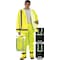Mcr Safety Hi-Vis Rain Jacket, Polyurethane, Class 3 Lime, L 500RJHL - alternate 5