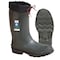 Baffin Men's Hunter (TOE) Rubber Boot, Steel Toe, 13" Height, Green, 9 8563-0000-394 - alternate 1