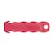 Klever KLEVER KUTTER Safety Cutter, Fixed Blade, Safety Recessed, 4-5/8 in, Textured Grip, Red, 10PK KCJ-1R - alternate 1