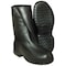 Tingley Overboots, Plain Toe, Natural Rubber, 10 in Height, Snap Tab Closure, Cleated Sole, Black, L 1400 - alternate 4
