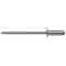 Stanley Engineered Fastening Blind Rivet, Countersunk Head, 1/8 in Dia., 3/8 in L, Aluminum Body, 500 PK AK44ABS201 - alternate 1