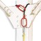 Miller Cross Arm Chain, 6 ft Length, 410 lb Weigth Capacity, Steel Anchor, Cross-Arm Chain 440/6FT - alternate 1