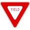 Lyle Yield Traffic Sign, 36 in H, 36 in W, Aluminum, Triangle, English, R1-2-36DA R1-2-36DA - alternate 1