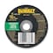 Dewalt Abrasive Cut-Off Wheel, Type 1, 4 in Dia, 0.045 in Thick, 5/8 in Arbor Hole Size, Silicon Carbide DW8071 - alternate 2