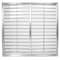 Dayton Wall Backdraft Damper, Vertical Mount, 60 in Dia Fan, 63 in H x 63 in W x 6-1/4 in D, 2500 fpm 3C314 - alternate 3