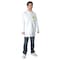 Condor Disposable Shirt, L, Microporous Film Laminate, Snap, Open Cuff, Serged Seam, 12 PK 30C556 - alternate 1
