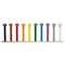 Ty-Rap Cable Tie Kit, 7-1/2 in L, 1.89 in Max Bundle Dia., Assorted Colors, Nylon 6/6, 50 lb Strength TY525M-CLRS - alternate 2