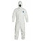 Dupont Disposable Coverallss, Hooded Coverall, 2XL, Tyvek(R) 400, Elastic Wrist, Elastic Ankle, White TY127SWH2X0025VP - alternate 2