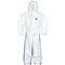 Dupont Hooded Disposable Coveralls, M, White, Tyvek(R) 400 D, zipper TD127SWBMD0025CM - alternate 3