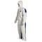 Dupont Hooded Disposable Coveralls, M, White, Tyvek(R) 400 D, zipper TD127SWBMD0025CM - alternate 6