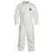 Dupont Disposable Coverallss, Collared Coverall, L, Tyvek(R) 400, Elastic Wrist, Elastic Ankle, White TY125SWHLG0025VP - alternate 2