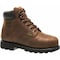Wolverine Men's 6-Inch Work Boot, 7 M, Steel Toe, 6 in H, Brown, W05679 W05679 - alternate 7