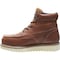 Wolverine Men's 6-Inch Work Boot, 12 M, Steel Toe, 6 in H, Brown, 8289 W08289 - alternate 6