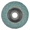 Arc Abrasives 4-1/2" x 7/8" T27 - Flat Face SZA Fiberglass Flap Disc, 40 Grit 10824FF - alternate 2