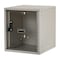 Hallowell Box Locker, 11 3/8 in W, 12 in D, 12 3/4 in H, (1) Tier, (1) Wide, Light Gray HC121212-1SVP-PL - alternate 1