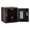 Hallowell Box Locker, 11 3/8 in W, 12 in D, 12 3/4 in H, (1) Tier, (1) Wide, Black HC121212-1DP-K-ME - alternate 2