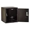 Hallowell Box Locker, 11 3/8 in W, 12 in D, 12 3/4 in H, (1) Tier, (1) Wide, Black HC121212-1PL-K-ME - alternate 2