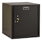 Hallowell Box Locker, 11 3/8 in W, 12 in D, 12 3/4 in H, (1) Tier, (1) Wide, Black HC121212-1PL-K-ME - alternate 1