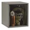 Hallowell Box Locker, 11 3/8 in W, 12 in D, 12 3/4 in H, (1) Tier, (1) Wide, Light Gray HC121212-1SVP-K-PL - alternate 2