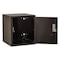 Hallowell Box Locker, 11 3/8 in W, 12 in D, 12 3/4 in H, (1) Tier, (1) Wide, Black HC121212-1PL-ME - alternate 2