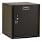 Hallowell Box Locker, 11 3/8 in W, 12 in D, 12 3/4 in H, (1) Tier, (1) Wide, Black HC121212-1PL-ME - alternate 1