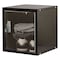 Hallowell Box Locker, 11 3/8 in W, 12 in D, 12 3/4 in H, (1) Tier, (1) Wide, Black HC121212-1SVP-ME - alternate 2