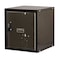 Hallowell Box Locker, 11 3/8 in W, 12 in D, 12 3/4 in H, (1) Tier, (1) Wide, Black HC121212-1SVP-ME - alternate 1