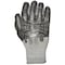 Carhartt Coated Gloves, Thermoplastic Rubber Palm, L, Gray A612 - alternate 2