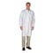 International Enviroguard Disposable Frock, Microporous Fabric, Snaps Closure, White, M, 50 PK CE8046CI-M - alternate 1