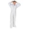 International Enviroguard Disposable Coverallss, Hooded Coverall, M, Microporous Fabric, Elastic Wrist, Attached Boots Ankle CE8019CI-M - alternate 3