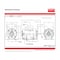 Dayton MTR, CS/CR, ODP, 3/4 HP, 1725, 56, EFF 81.8 30PT70 - alternate 2