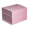Pig Sorbent Pad, 22 gal, 15 in x 20 in, Universal, Pink, Polypropylene MAT301 - alternate 1