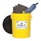 Pig Spill Kit, 4 gal Volume Absorbed per Kit, 5 gal Capacity, Bucket, Yellow, 19 45301 - alternate 1
