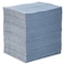 Pig Sorbent Pad, 24 gal, 15 in x 19 in, Universal, Blue, Fibers BLU100 - alternate 1