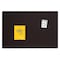 Quartet Fabric Bulletin Board 2 x 3 ft., Black 7683BK - alternate 2