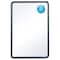 Quartet Dry Erase Board, Melamine, 18 in, 24 in, Plastic Frame, White, Gloss 7551 - alternate 4