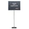 Quartet Pedestal Letter Board 20"x16" 7920M - alternate 1