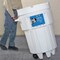Pig Spill Kit, 60 gal Volume Absorbed per Kit, 95 gal Capacity, Drum, White, 168 KIT241-WH - alternate 2