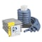 Pig Spill Kit Refill, 39 gal Volume Absorbed per Kit, Not Applicable Capacity, Box, Blue/Gray, 135 RFL243 - alternate 1